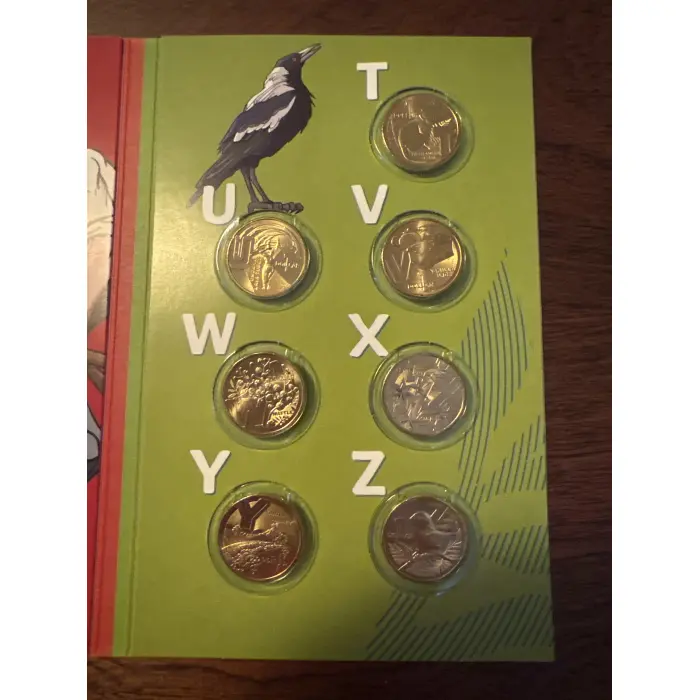 2022 1 Dollar Coin Set The Great Aussie Coin Hunt #3 In Folder