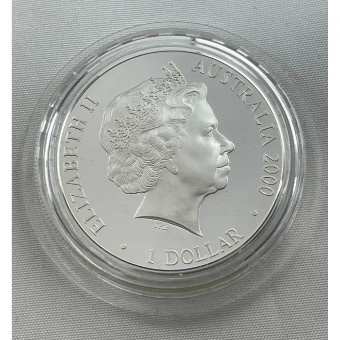 2000 $1 Proclamation Coins of Australia — The Cartwheel Penny 1oz Silver Proof