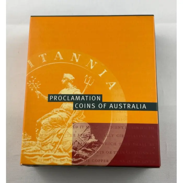 2000 $1 Proclamation Coins of Australia — The Cartwheel Penny 1oz Silver Proof