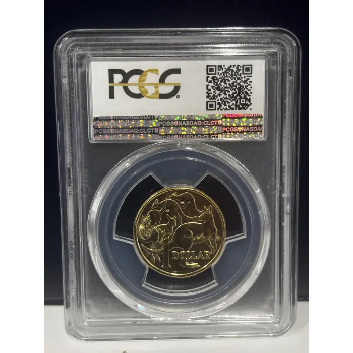 2016 Australia $1 changeover PCGS MS65
