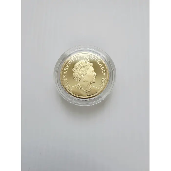 2022 GREAT AUSSIE COIN HUNT 3 "Y - YARRA VALLEY" $1 proof coin in capsule.