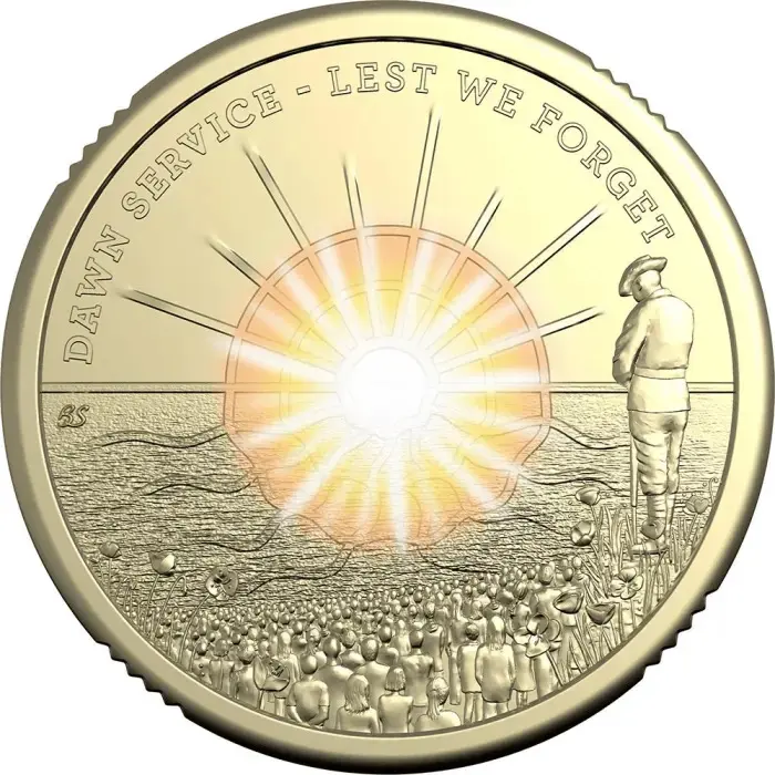 2026 $2 Anzac Day Dawn Service Official Premium RAM Roll