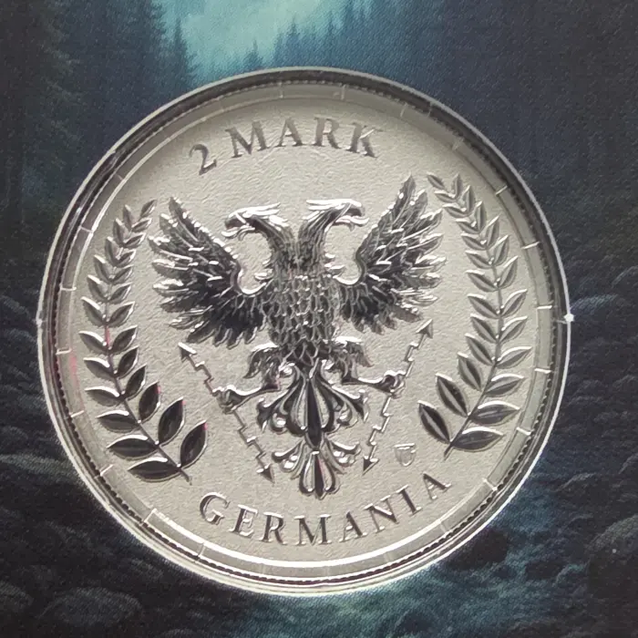 2026 Germania mint Lady Germania 1/4 oz 2 mark 9999 silver coin 2500 mintage