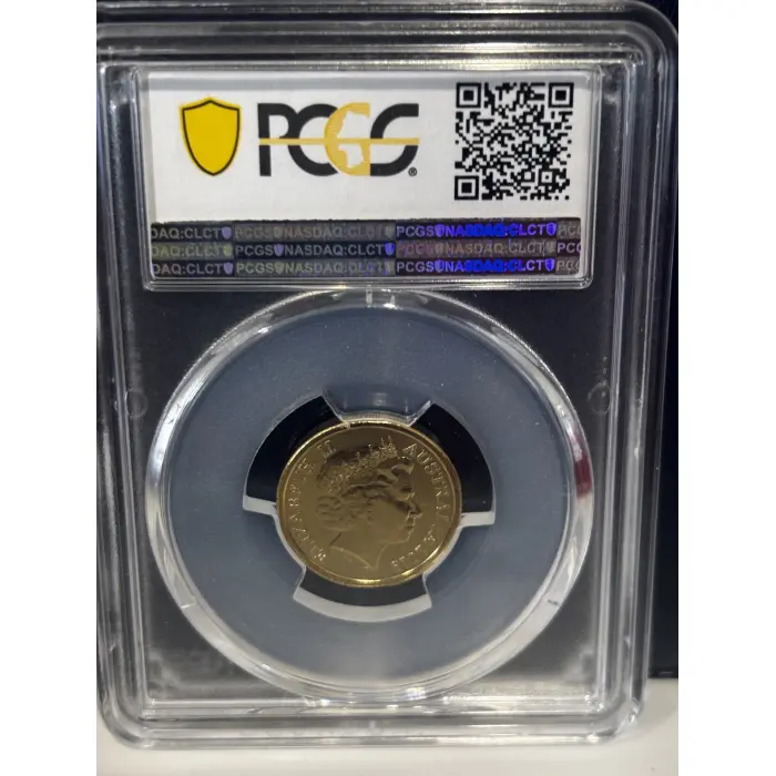 2018 $2 Eternal Flame Coloured Coin PCGS MS68