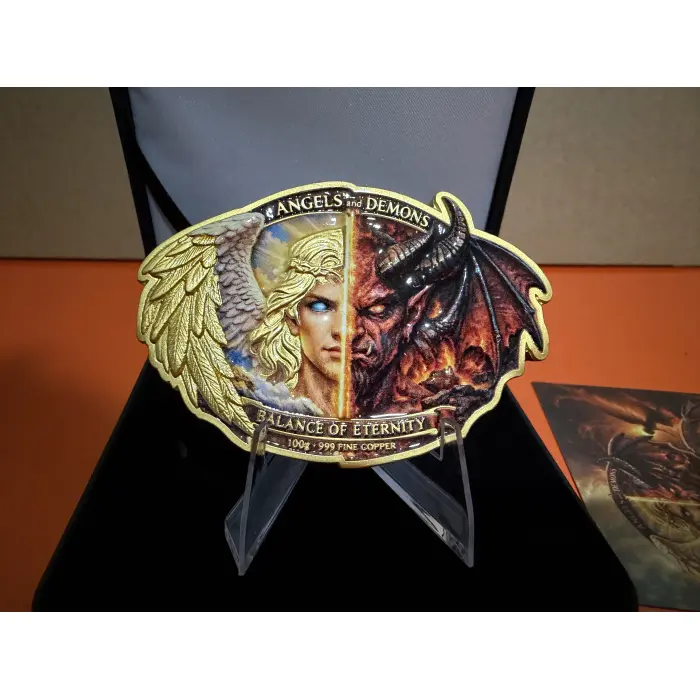 Copper 100g Angels and Demons Balance of Eternity Medal