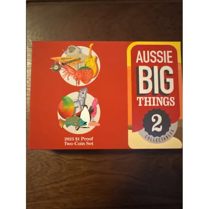 2025 Aussie Big Things 2 Two-Coin Proof Set