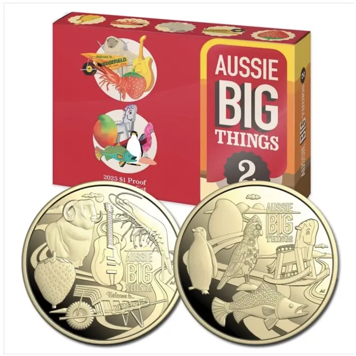 2025 Aussie Big Things 2 Two-Coin Proof Set