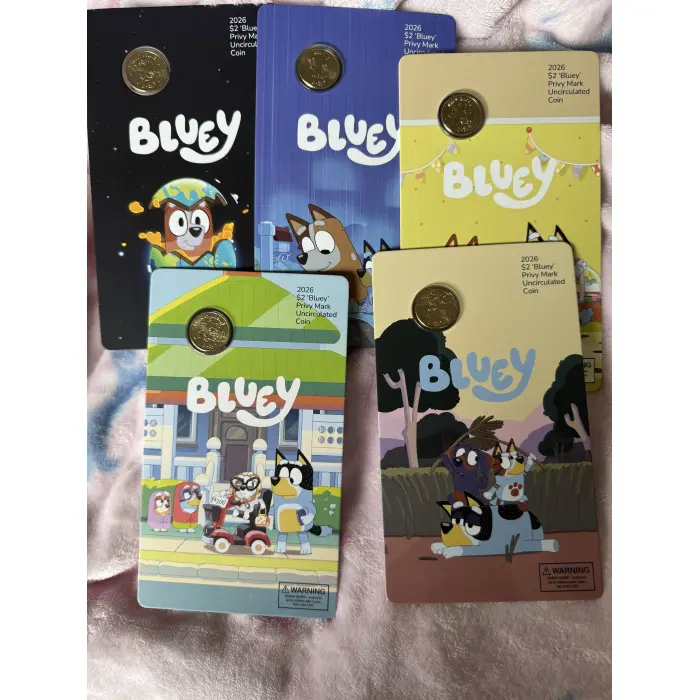 2026 bluey Privay Mark set