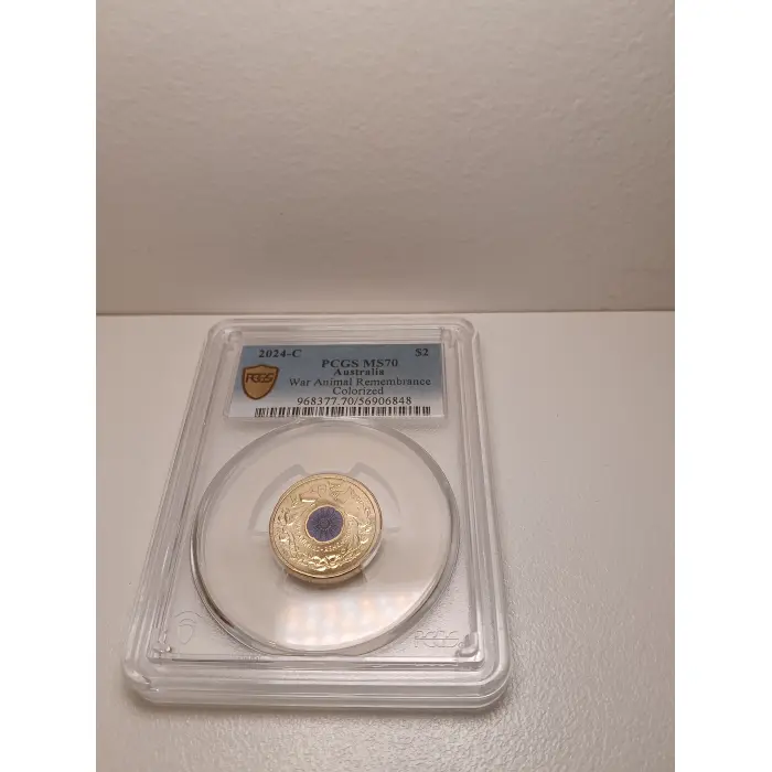 2024 C-Mint War Animals Remembrance PCGSMS70 Top Pop