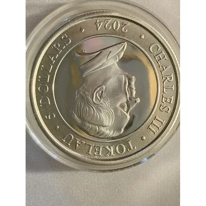 2024 Untamed Landscapes Crocodile 1 Troy OZ SILVER 