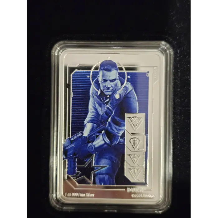 2024 New Zealand Mint Hasbro G.I. Duke 1 oz Proof Silver Coin