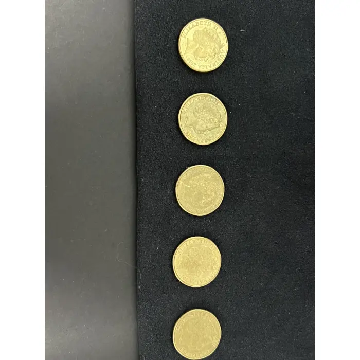 100 Years of Anzac sprit 2014-2018 set circulated
