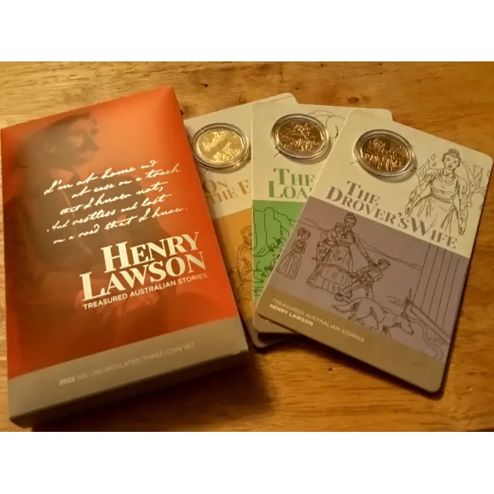 Henry Lawson 3 Coin Set