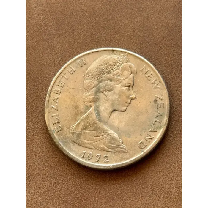 New Zealand 50 Cents Coin 1979 - Endeavour - Nickel - Silver - 1970s