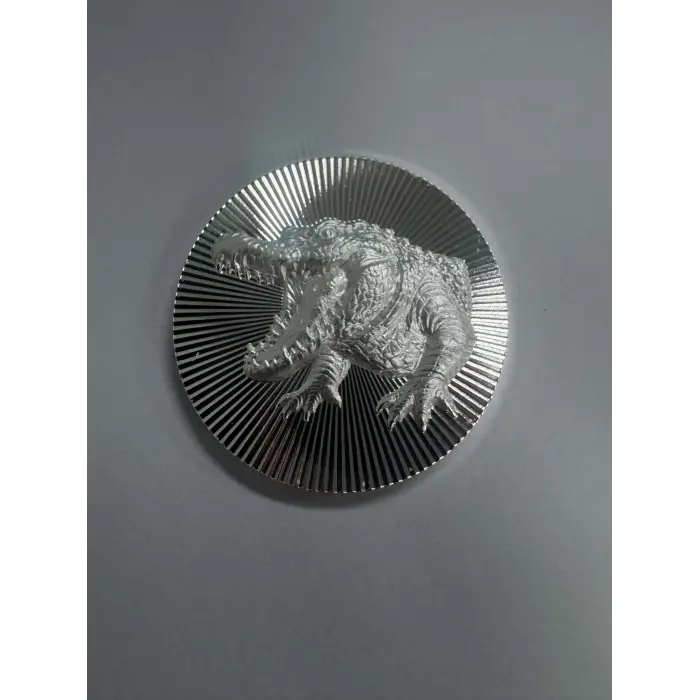 1 oz Silver Scottsdale Mint Crocodile Stacker Round 