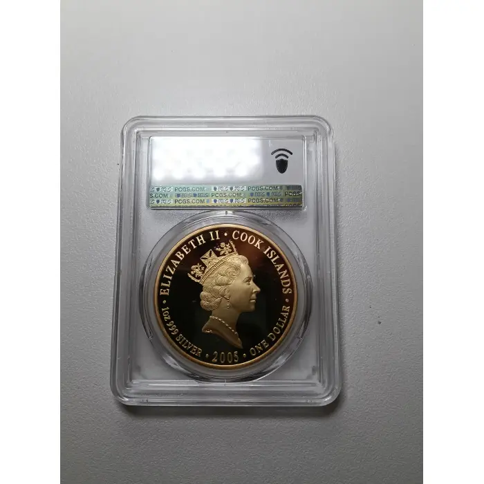2005  $1 Dollar Commemorative coin PCGS 69 DCAM TOP POP