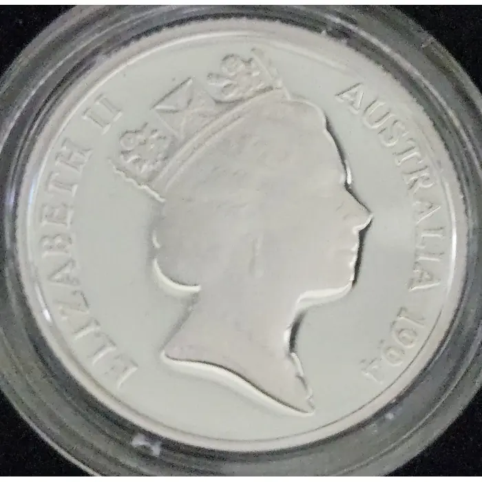2010 $1 100 Years of Australian Coinage Silver Proof – B Privymark 