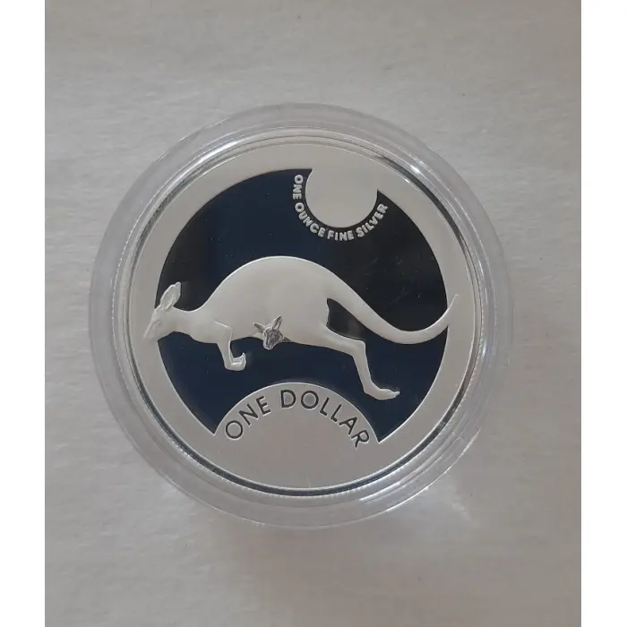 2006 $1 Silver Kangaroo 1oz Fine Silver Proof Coin