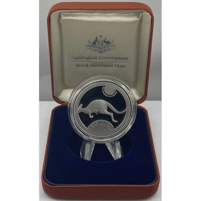2006 $1 Silver Kangaroo 1oz Fine Silver Proof Coin