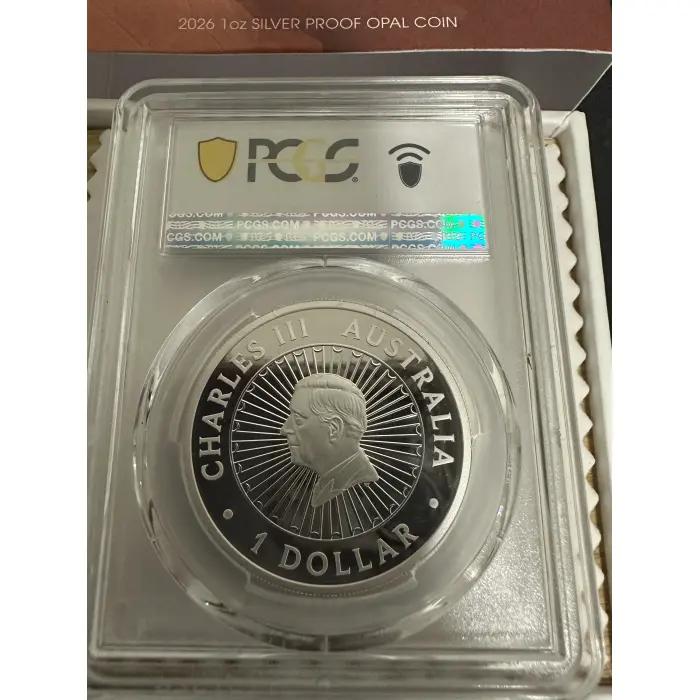 2026-P PCGS PR69DCAM THE OUTBACK OPAL 1oz Silver