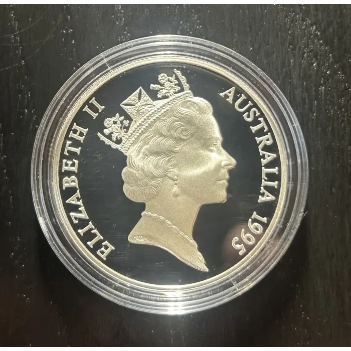1995 Australia $10 Numbat Sterling Silver Proof RAM Endangered Species 92.5%