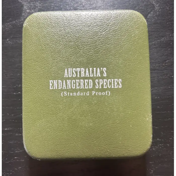 1995 Australia $10 Numbat Sterling Silver Proof RAM Endangered Species 92.5%
