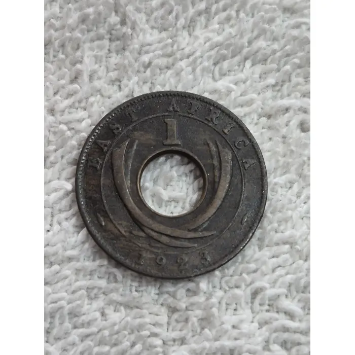 1923 East Africa 1 Cent Coin – King George V