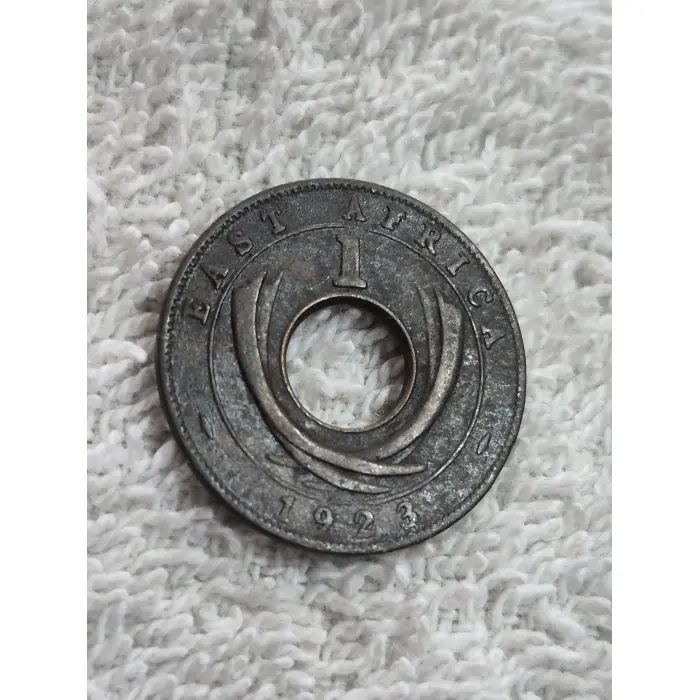 1923 East Africa 1 Cent Coin – King George V