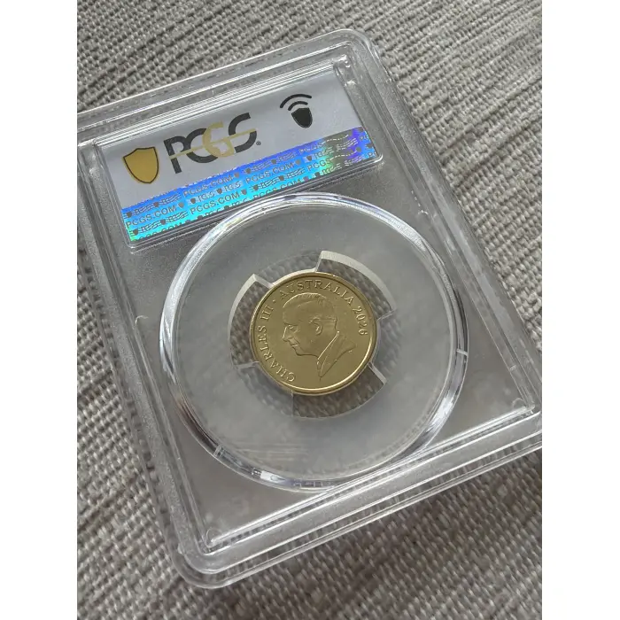 2026 Australia Matildas $2 PCGS  Coloured Coin MS67