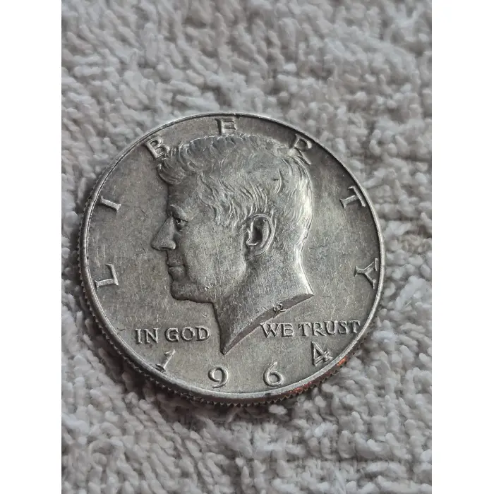 1964-D Kennedy Half Dollar – 90% Silver US Coin 