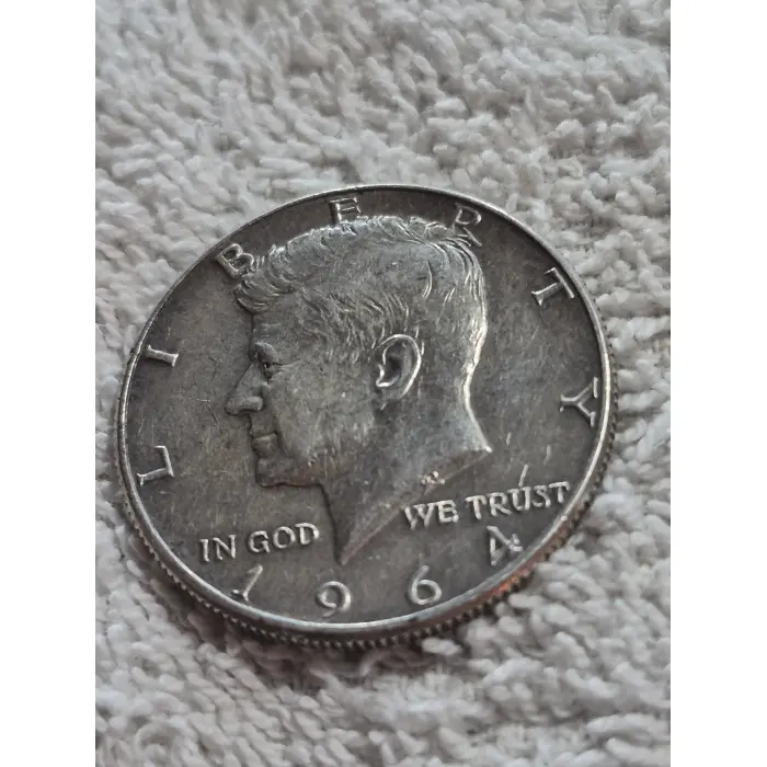 1964-D Kennedy Half Dollar – 90% Silver US Coin 