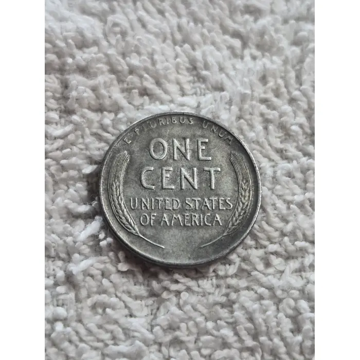 1943 Steel Lincoln Wheat Penny – WWII Historic US Coin