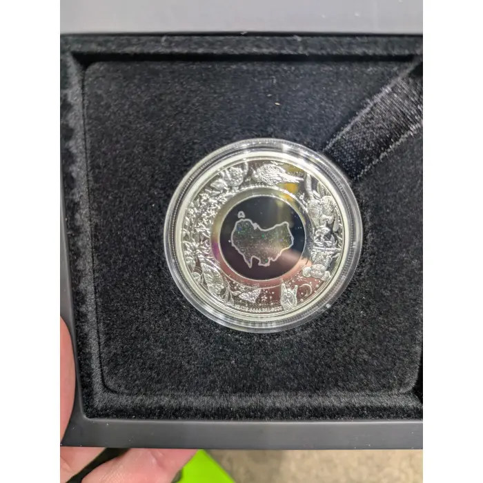 Australian 2026 1oz .9999 Silver Proof $1 Matrix Opal Coin Great Southern Land