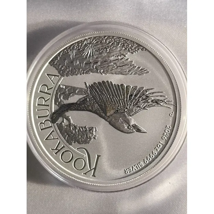 2026 Perth Mint Kookaburra 1 Oz silver coin