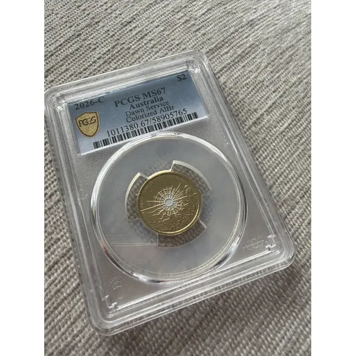 2026 C-Mint $2 Dawn Service PCGS MS67