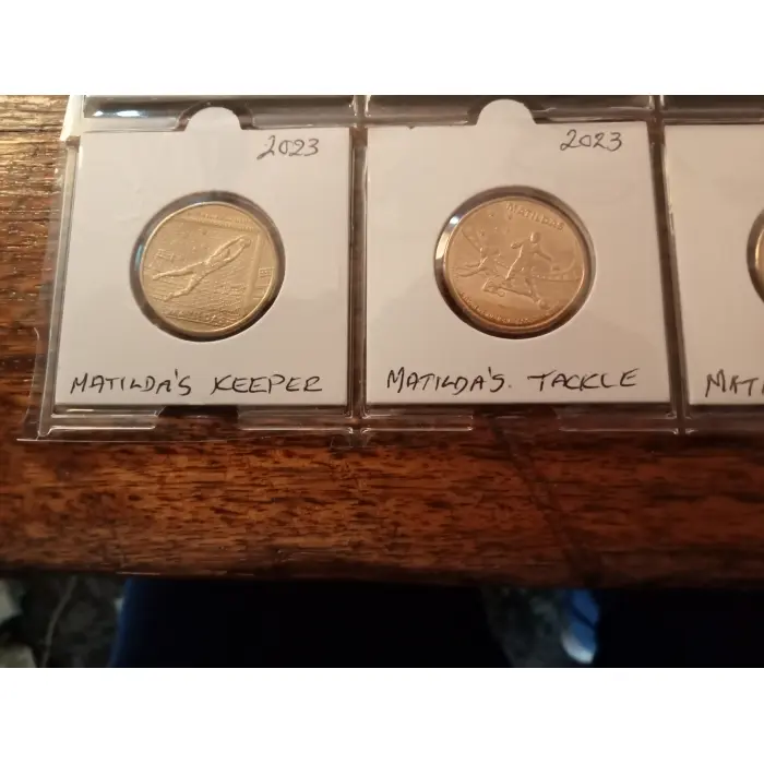 $1 coins Matilda's and some errors