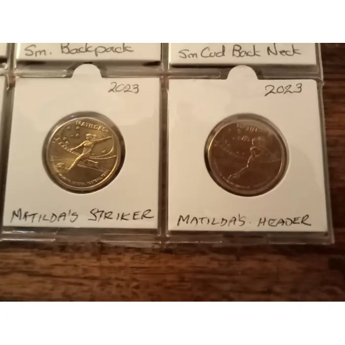 $1 coins Matilda's and some errors
