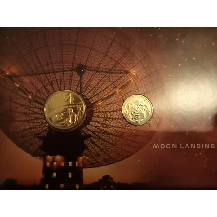 Moon Landing 1969 PNC & Australia in Space