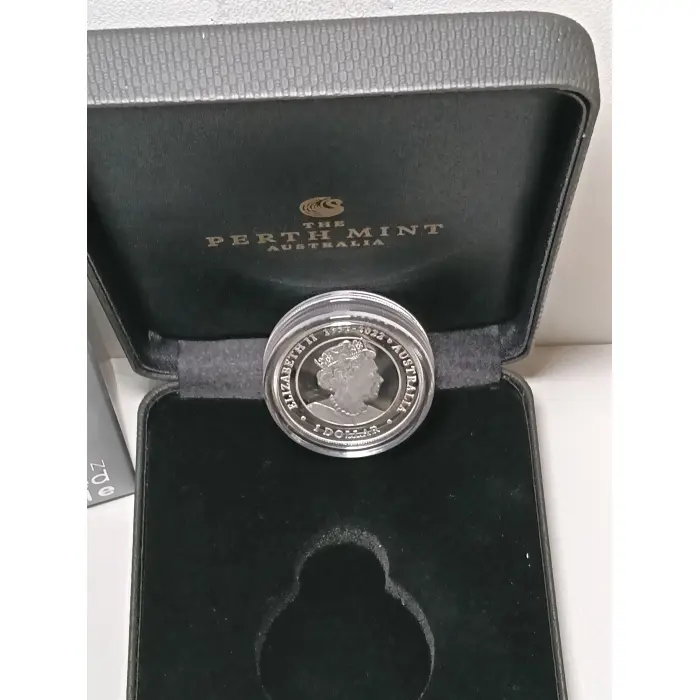 2023 $1 Australian Wedge-tailed Eagle 99.99% pure 1 Oz Silver Proof Incused Coin