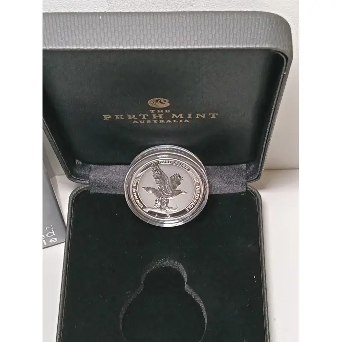 2023 $1 Australian Wedge-tailed Eagle 99.99% pure 1 Oz Silver Proof Incused Coin