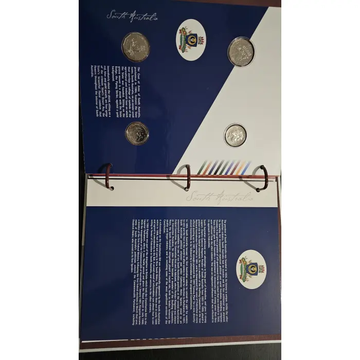 2001 Centenary of Federation 20-Coin Uncirculated Collection Album (with ORIGINA