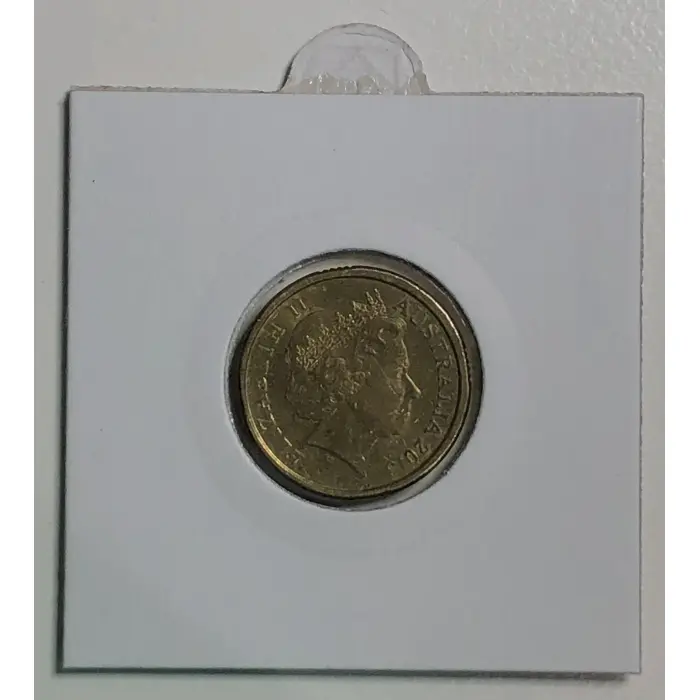2013 $2 PURPLE QUEEN'S CORONATION CROWN AUSTRALIAN TWO DOLLAR COLOURED COIN CIRC