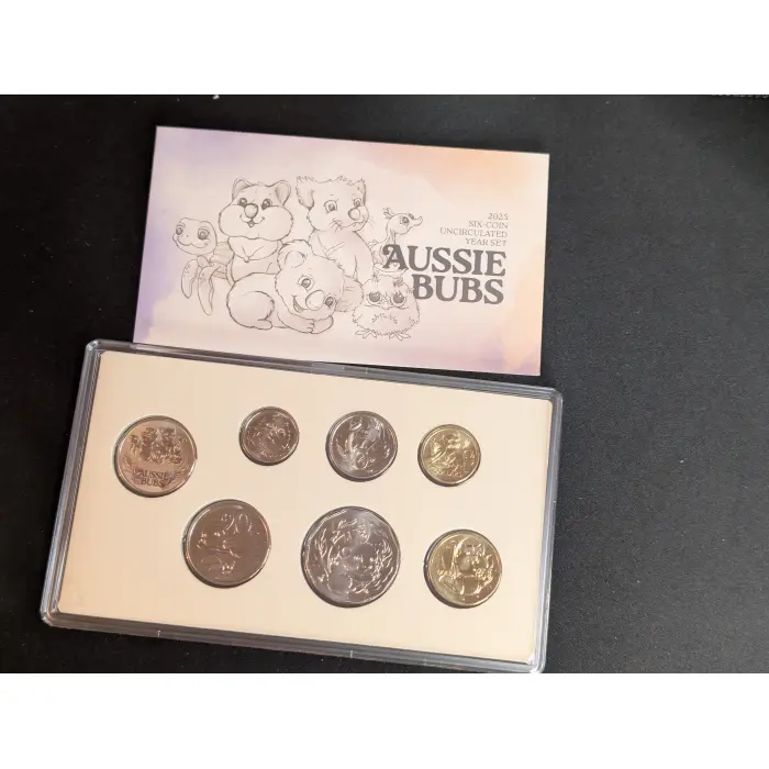 Aussie Bubs - Uncirculated Set 2025 Uncirculated Six-Coin Set 2025