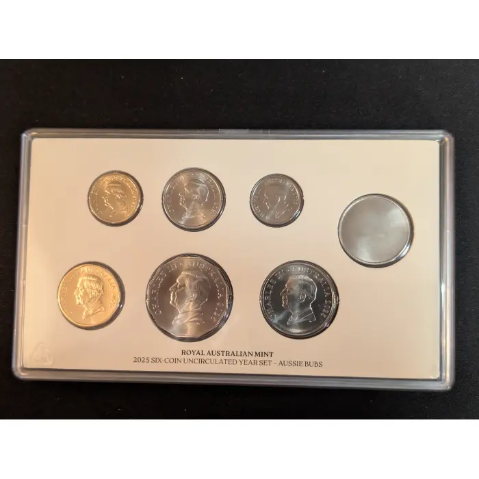 Aussie Bubs - Uncirculated Set 2025 Uncirculated Six-Coin Set 2025