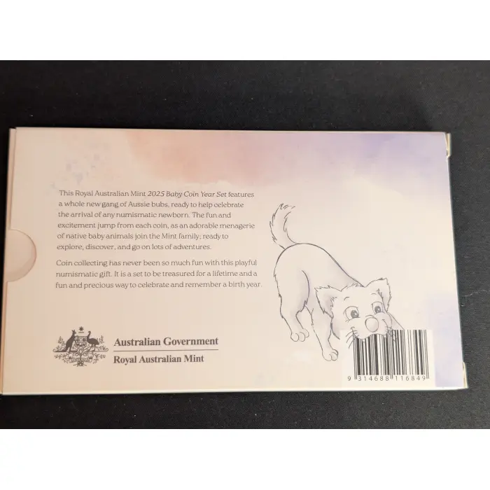 Aussie Bubs - Uncirculated Set 2025 Uncirculated Six-Coin Set 2025