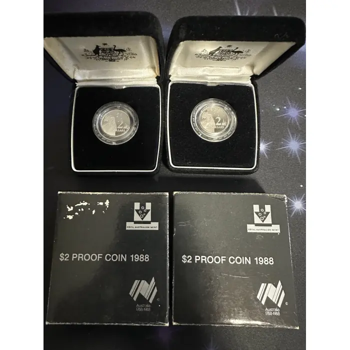 1988 $2 Silver Proof