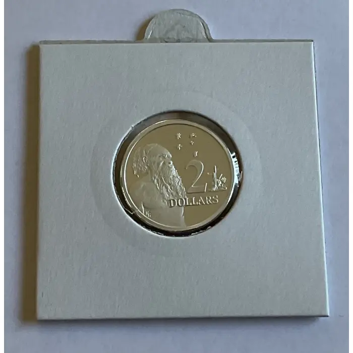 1988 $2 SILVER PROOF COIN - FIRST YEAR ‘HH’ INITIAL