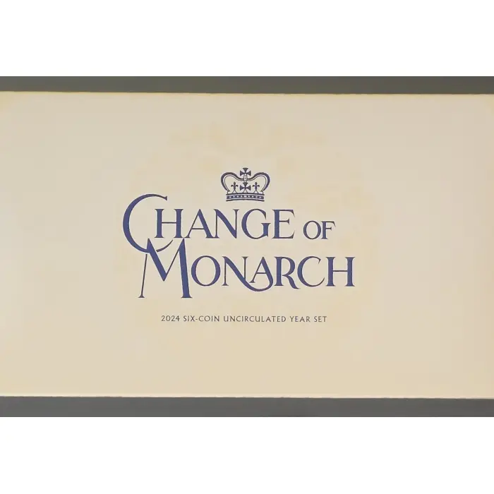 2024 Change of Monarch - Uncirculated Year Mint Set