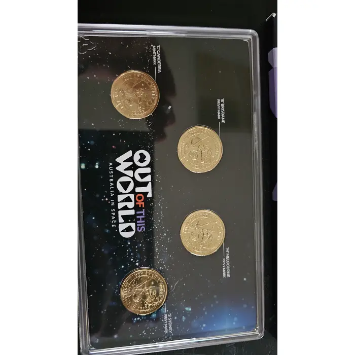 • 2024 Australia in Space -Coin Mintmark Set + PNC Package