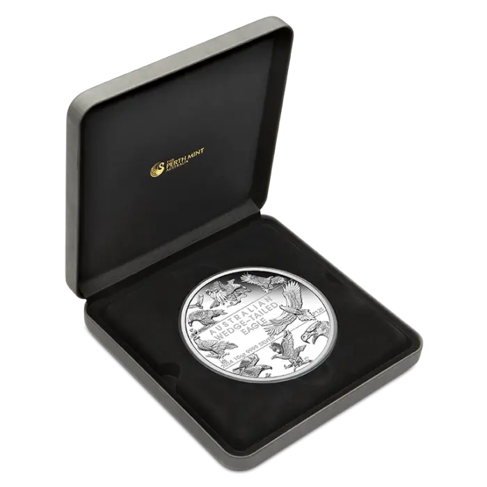 2024 Australian Wedge-Tailed Eagle 10th Anniversary 10oz 9999 Silver Proof Coin